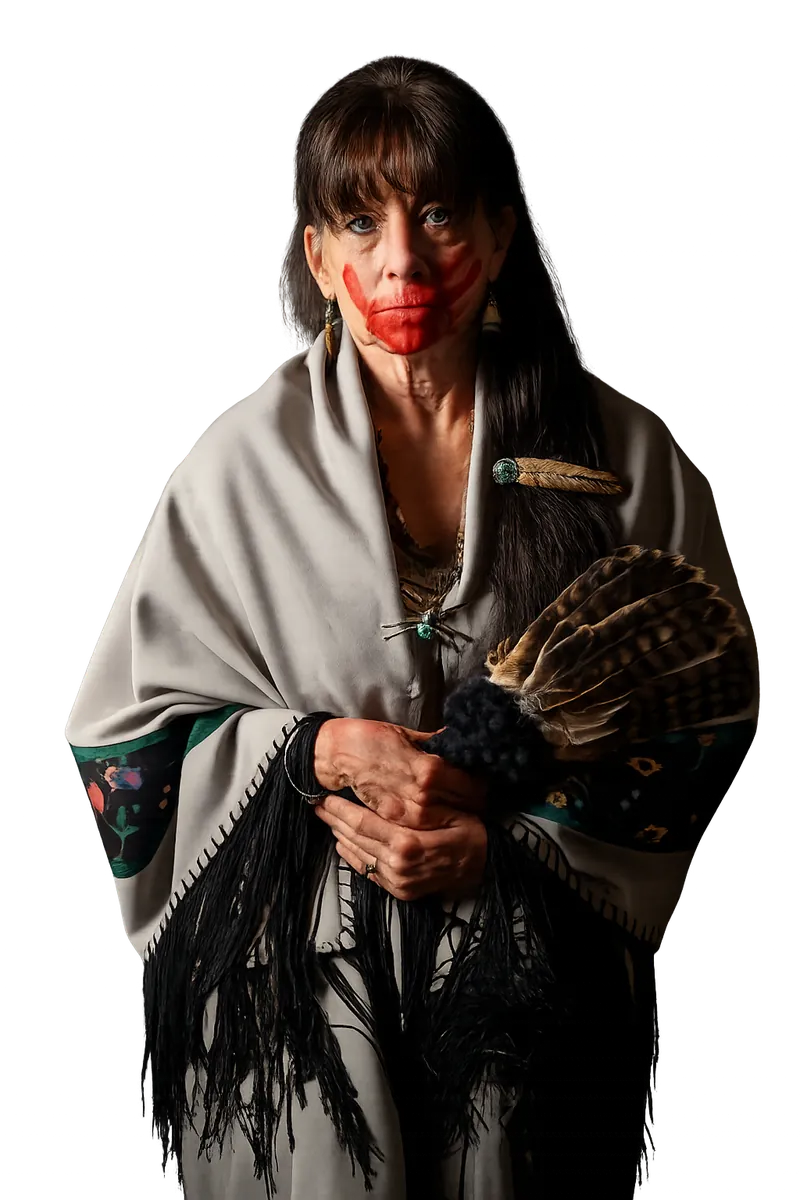 Portrait of the author's mother